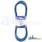 A & I Products Aramid Blue V-Belt (5/8" X 122" ) 18" x5" x0.5" A-B119K - alternate 1